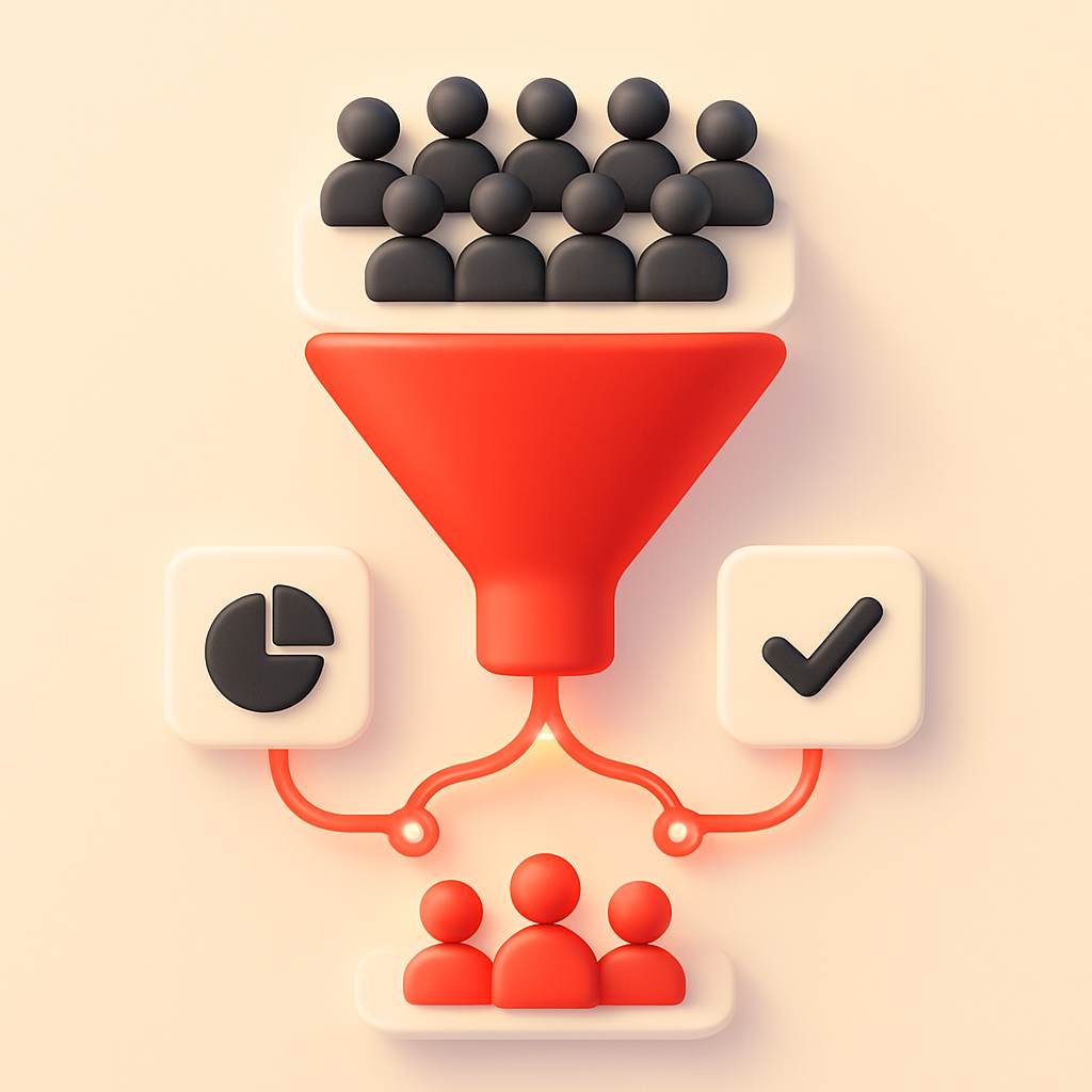 Follower to paying member conversion funnel visualization