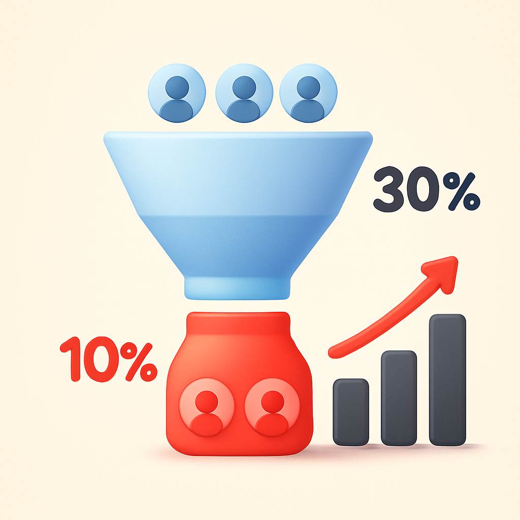 Free trial to paid conversion funnel showing user journey from trial to membership