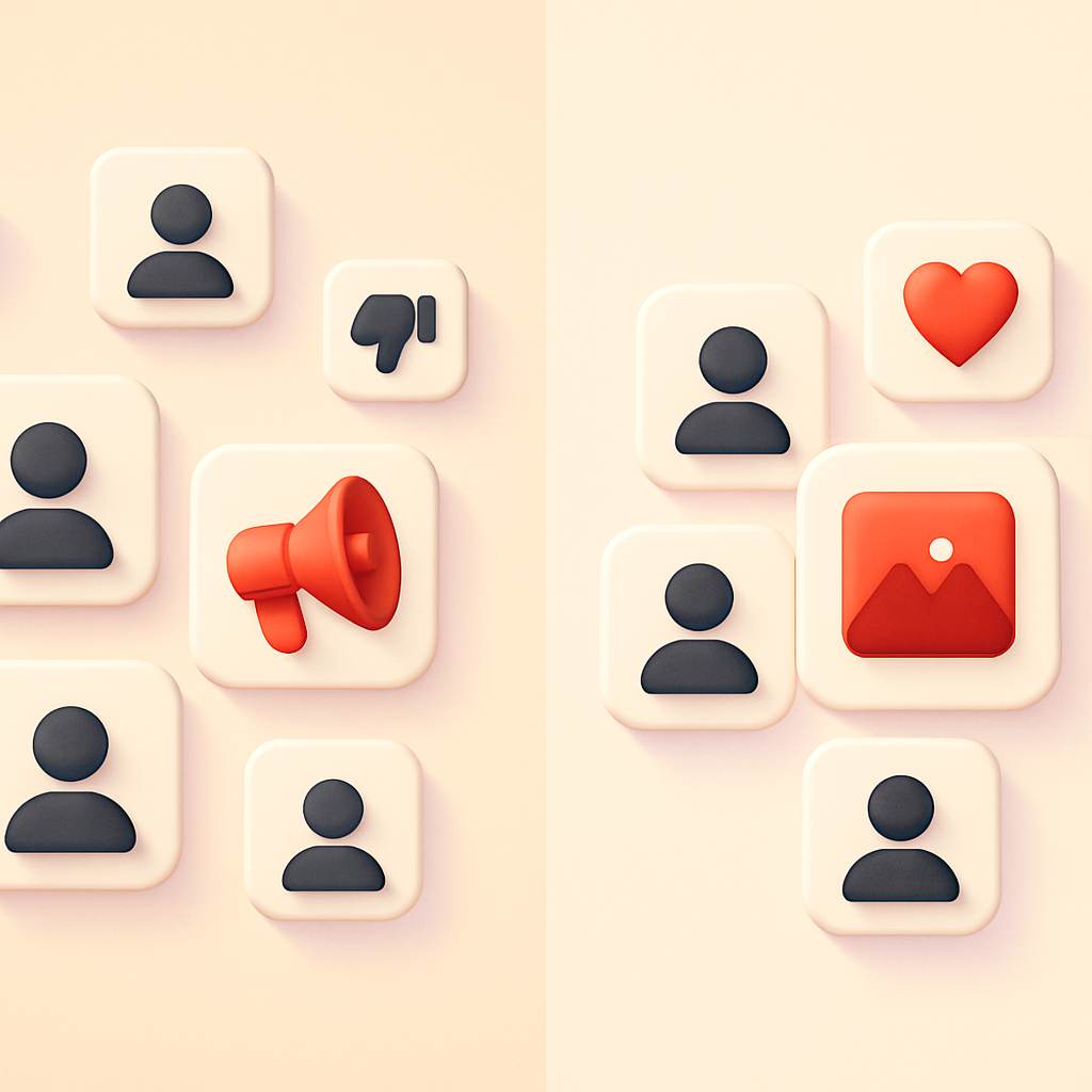 Niche versus broad Telegram channel comparison showing engagement differences