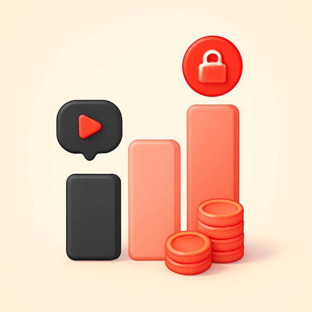 Visual comparison of passive income models showing memberships outperforming other revenue streams