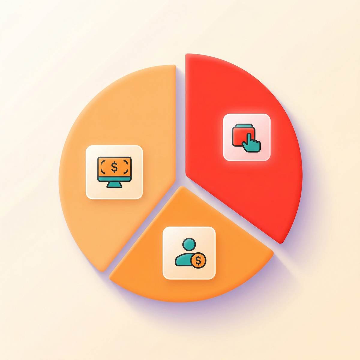 Substack fee breakdown illustration showing revenue split between platform, processor, and creator