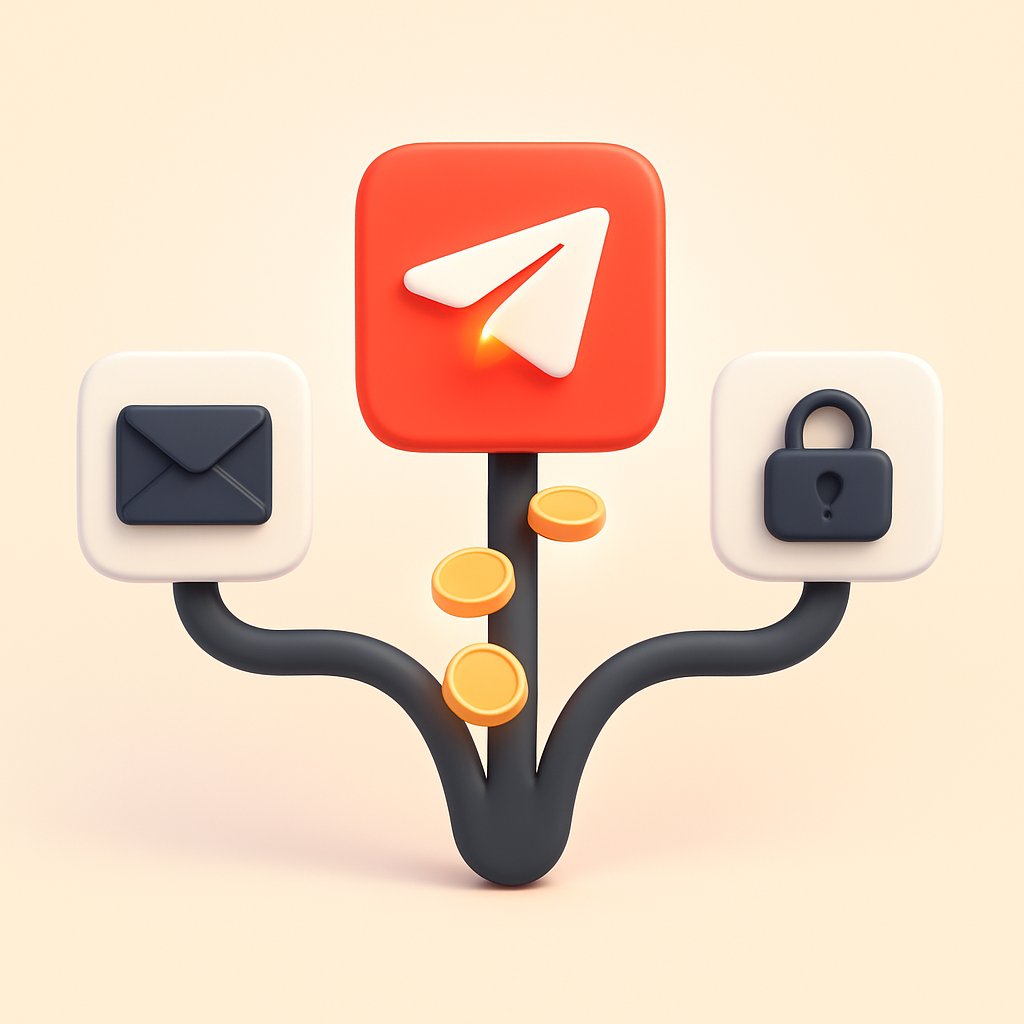 Telegram monetization as a third option for creators