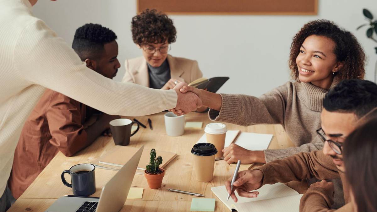 Entrepreneur brainstorming telegram channel ideas on laptop