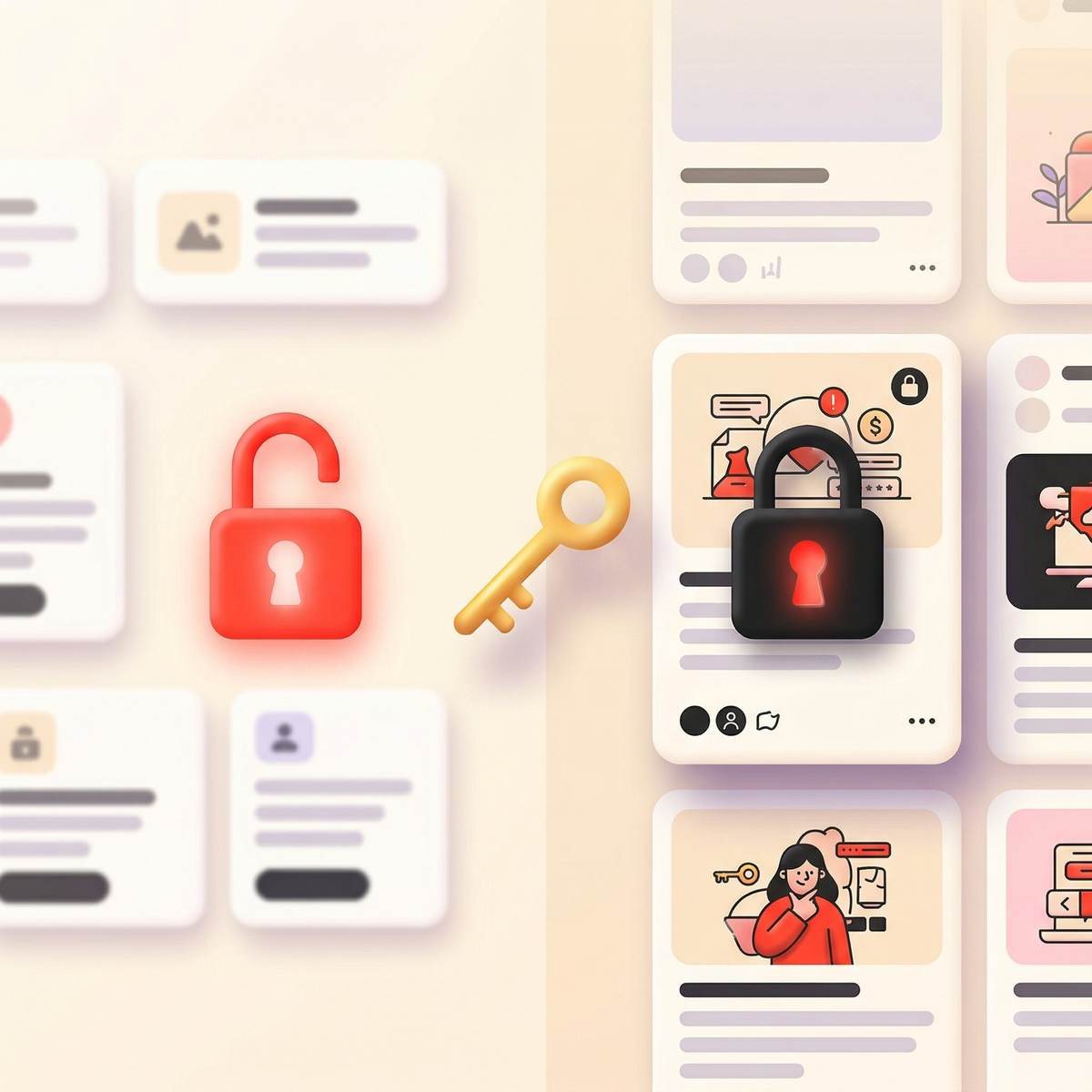 Exclusive content gating versus open channel access comparison