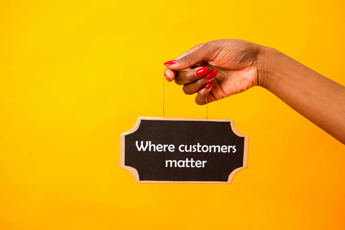 Customer loyalty and community retention concept with people gathered together