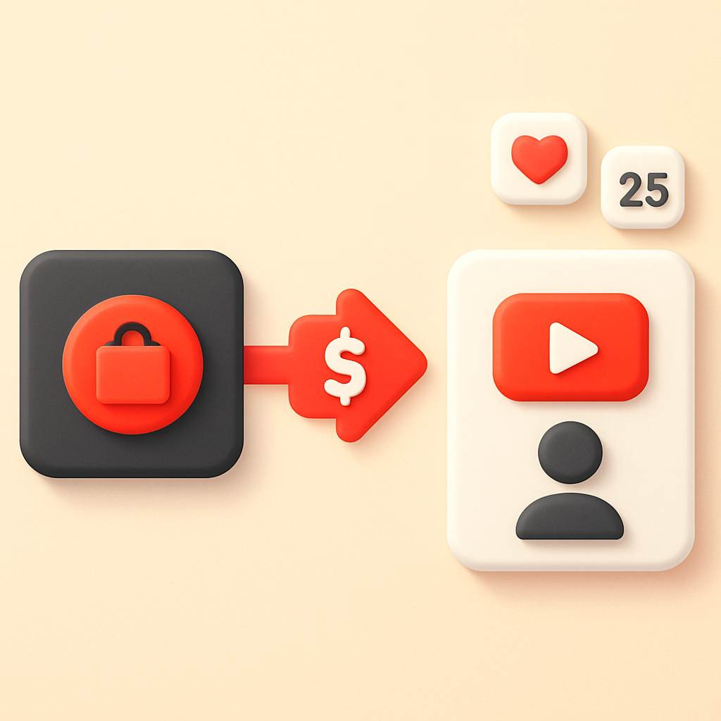 Diagram showing the flow of a telegram sponsored post deal from brand to creator to audience