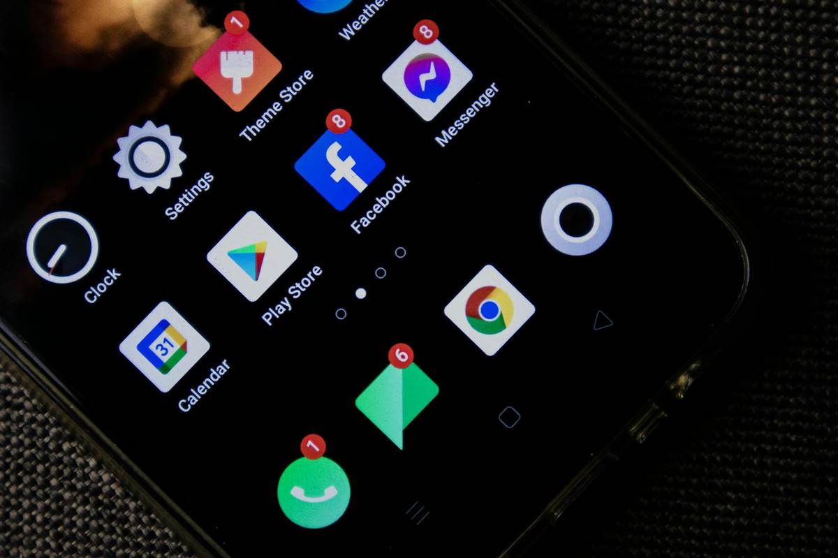 Creator adjusting Telegram settings on a smartphone screen