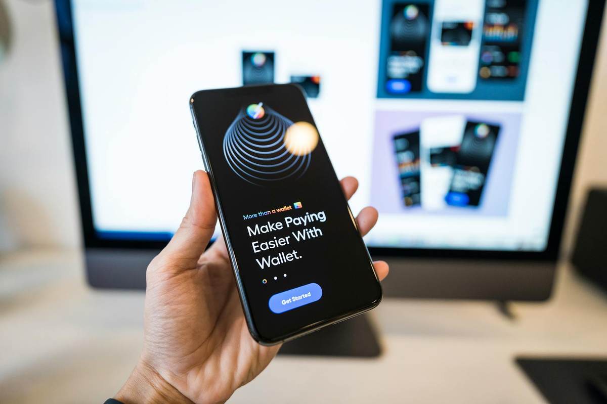 Mobile phone showing digital payment app for Telegram subscription setup