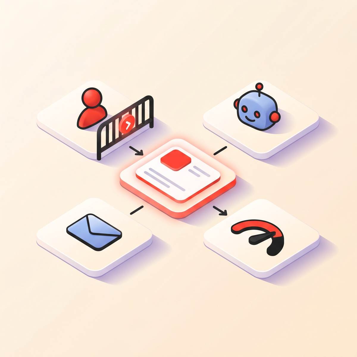 Automated welcome message flow illustration for Telegram channels